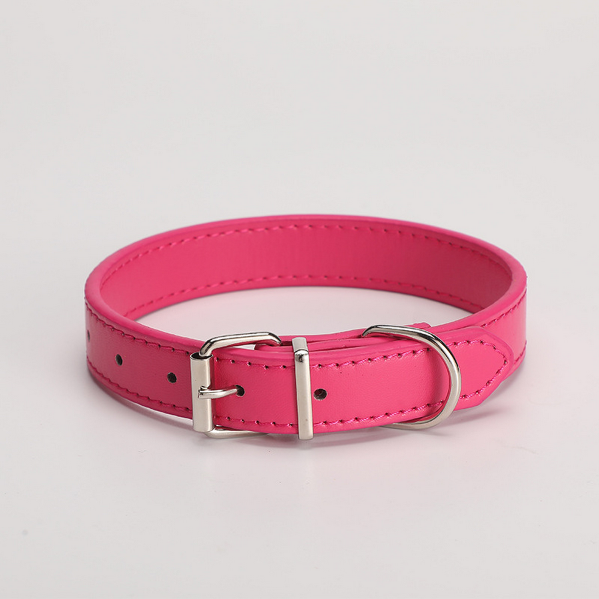 4-Season PU Pet Collar & Leash for Dogs/Cats_CWMM7426