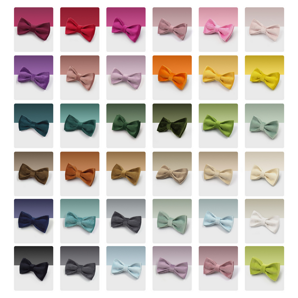 Classic Velvet Pet Bow Tie for Dogs_CWMM7071