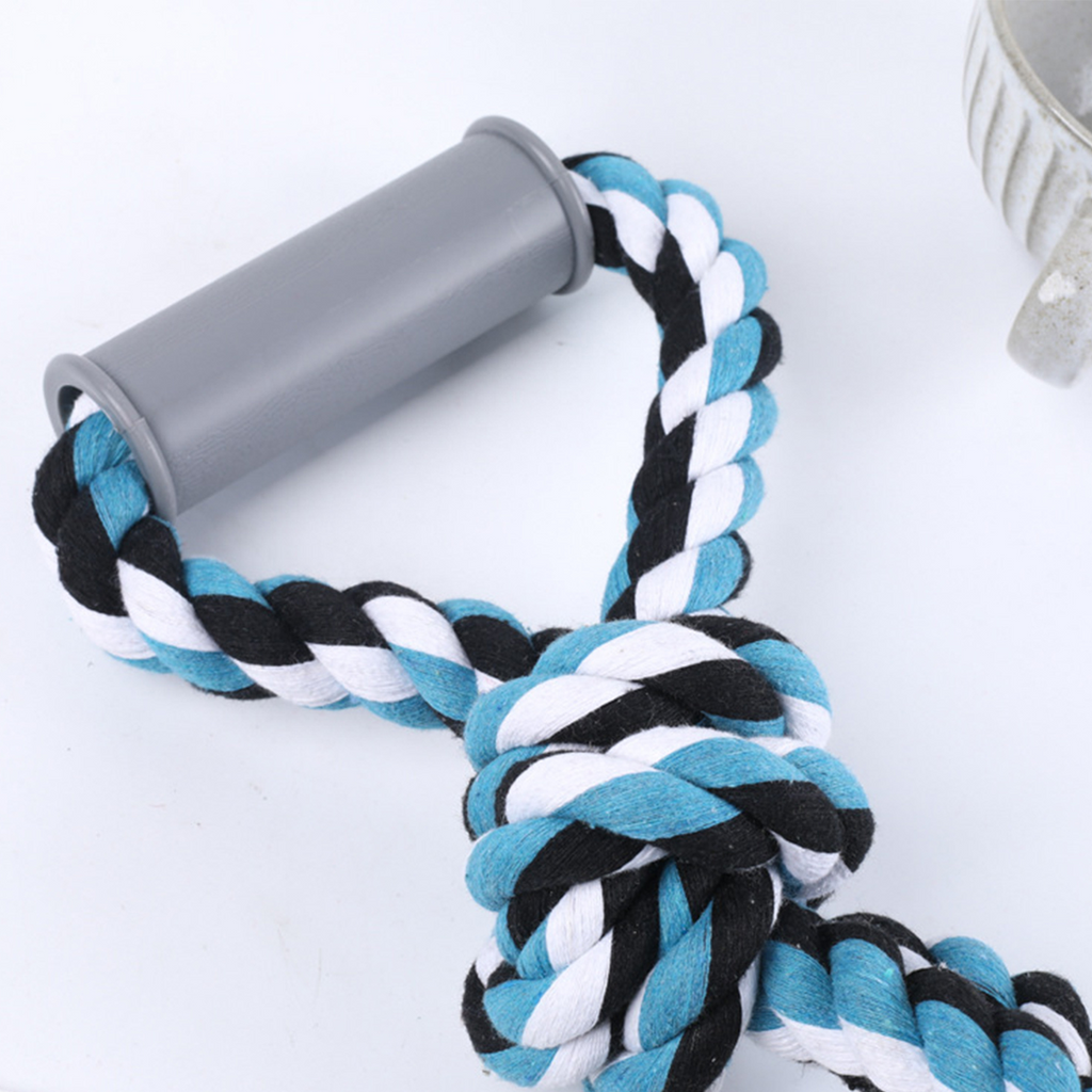 Large Dog Chew Rope Toy – Durable Dental Toy_CWMM8074