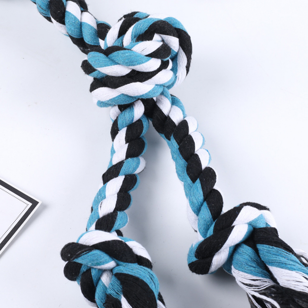 Large Dog Chew Rope Toy – Durable Dental Toy_CWMM8074