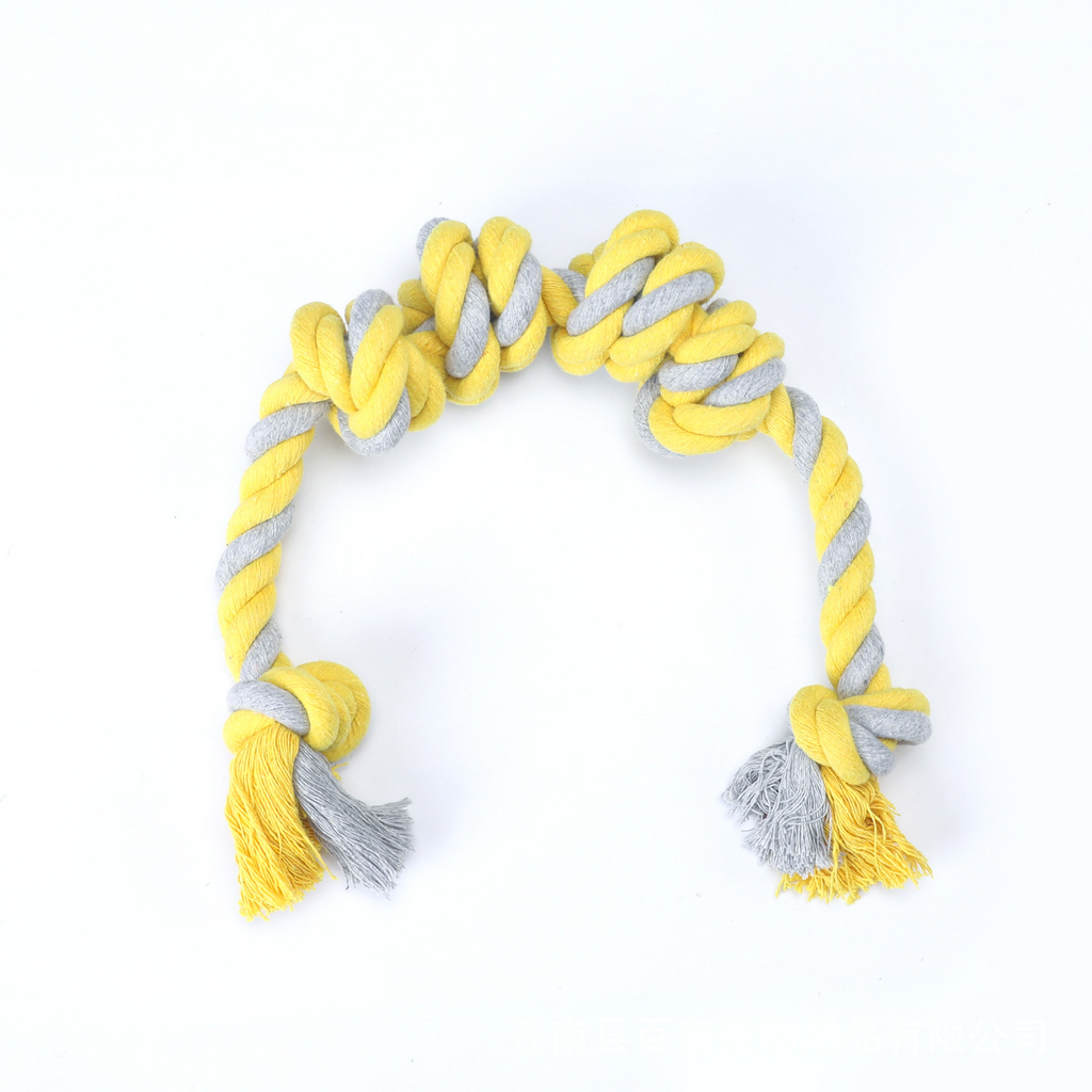 Heavy Duty Dog Toy – 6 Knot Chew Rope_CWMM8075