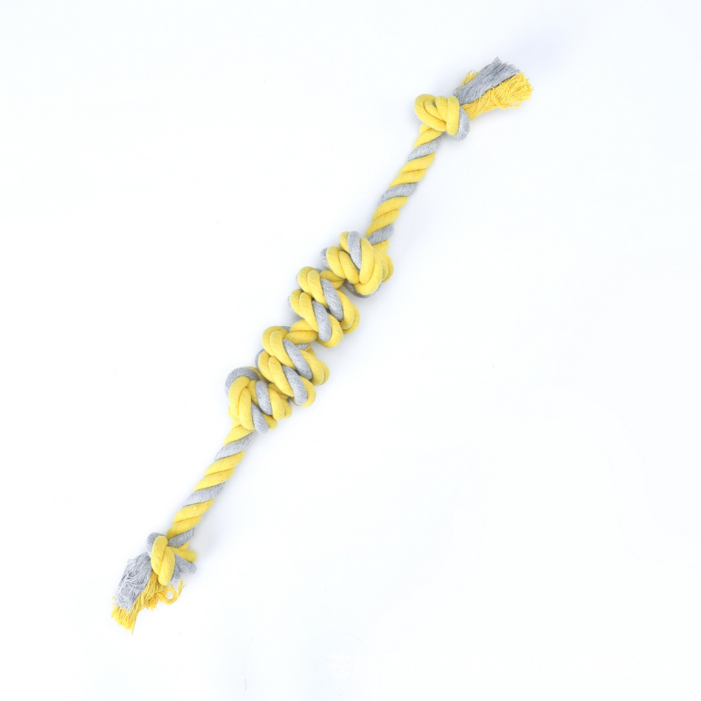 Heavy Duty Dog Toy – 6 Knot Chew Rope_CWMM8075