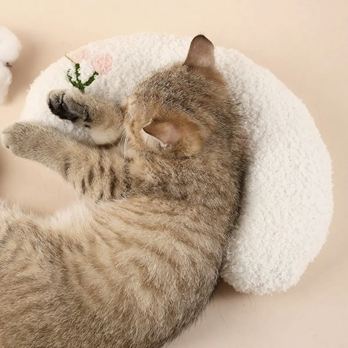 Moon Pillow for Pets Neck Support Cushion_CWMM6246