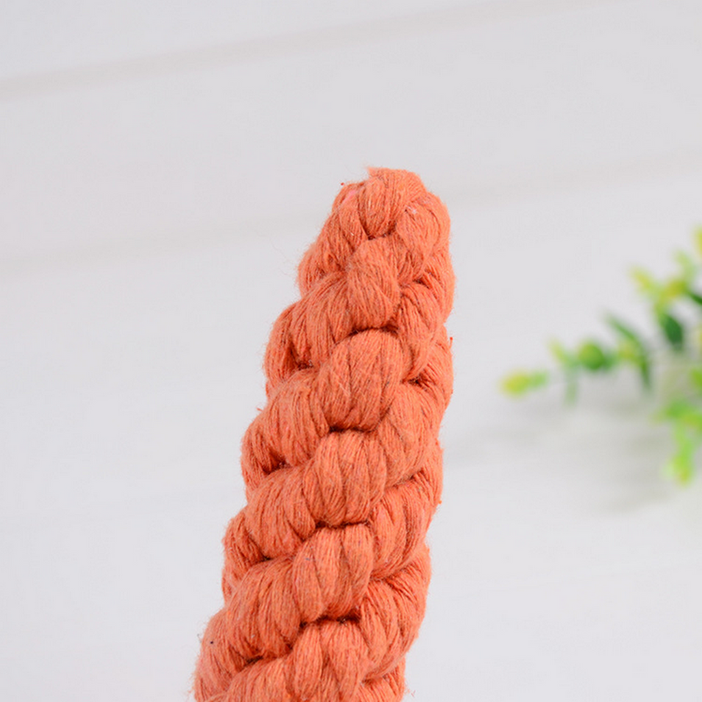 Handmade Cotton Rope Dog Toy – Heart Design_CWMM8027