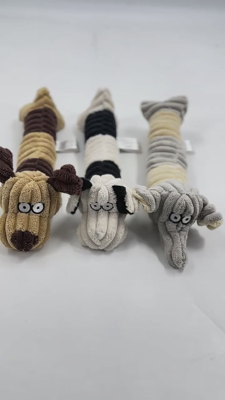 Squeaky Plush Chew Toy for Dogs & Cats_CWMM13298